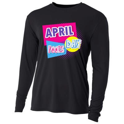 April Fool's Day Vintage Inspirational Fan Cooling Performance Long Sleeve Crew