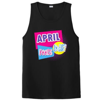 April Fool's Day Vintage Inspirational Fan PosiCharge Competitor Tank