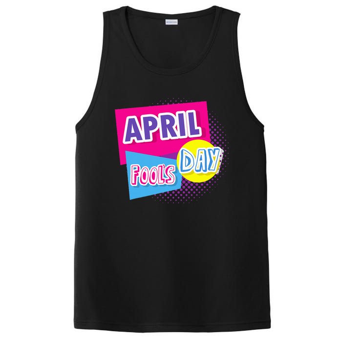 April Fool's Day Vintage Inspirational Fan PosiCharge Competitor Tank