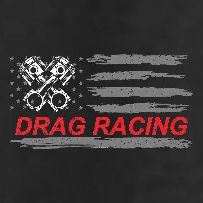 American Flag Drag Racing Car Lover Adult Drive Performance Visor