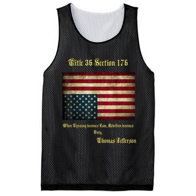 American Flag Distress Upside Down Thomas Jefferson Patriot Mesh Reversible Basketball Jersey Tank
