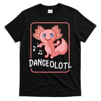 Axolotl Funny Dancing Danceolotl Amphibian Dancer Women T-Shirt