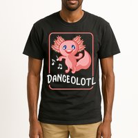 Axolotl Funny Dancing Danceolotl Amphibian Dancer Women Tall T-Shirt