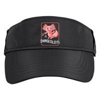 Axolotl Funny Dancing Danceolotl Amphibian Dancer Women Adult Drive Performance Visor