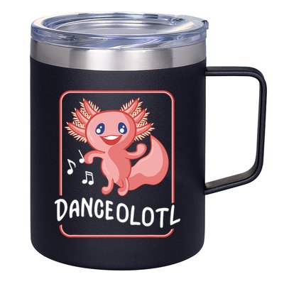 Axolotl Funny Dancing Danceolotl Amphibian Dancer Women 12oz Stainless Steel Coffee Mug