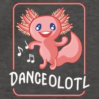 Axolotl Funny Dancing Danceolotl Amphibian Dancer Women Vector Backpack