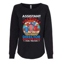 Assistant Fireworks Director USA Independence Day July 4th Gift Womens California Wash Sweatshirt