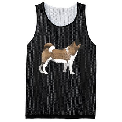 Akita Fun Doggy Mesh Reversible Basketball Jersey Tank