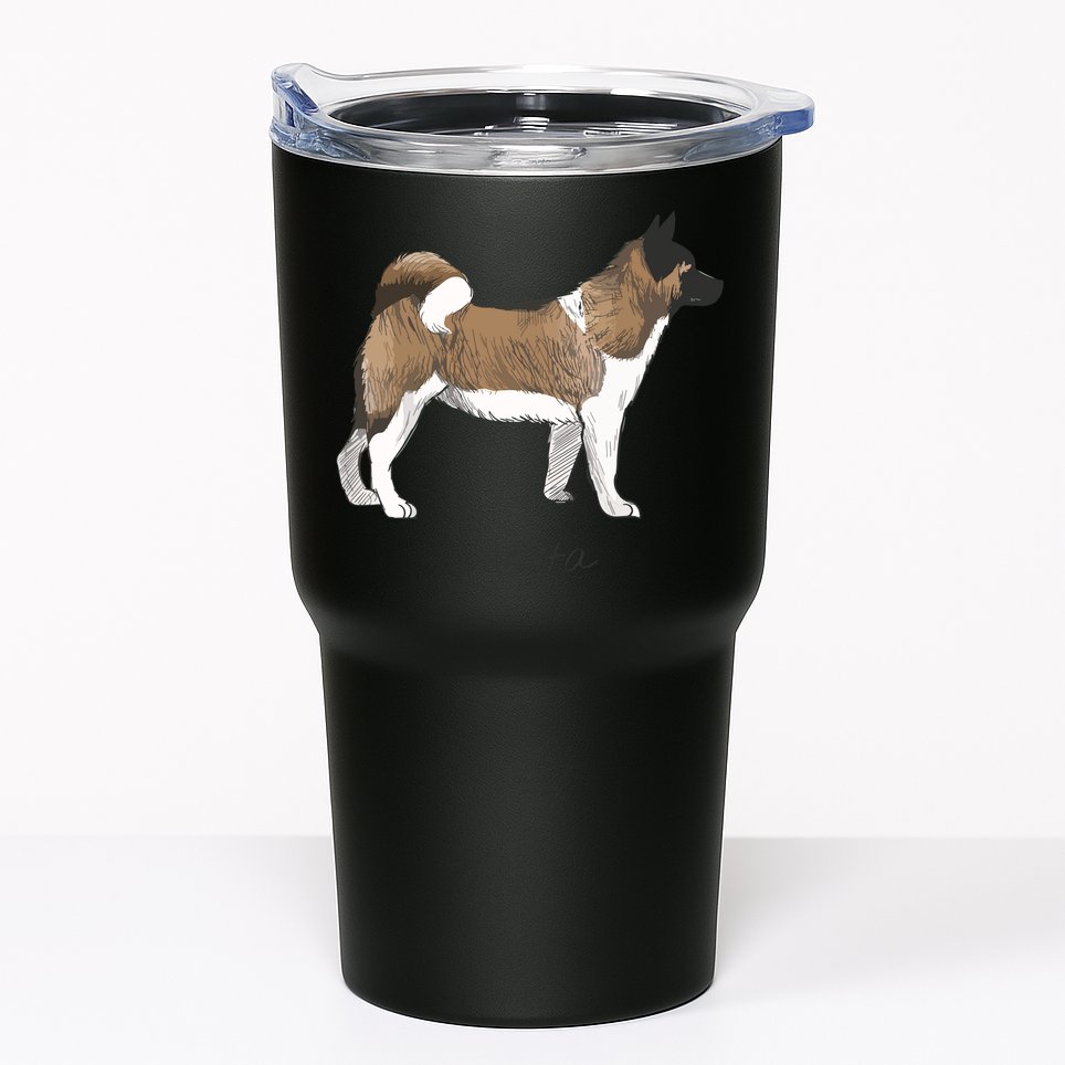 Akita Fun Doggy Tumbler