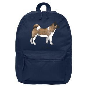 Akita Fun Doggy 16 in Basic Backpack