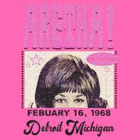Aretha Franklin DETROIT Stripe Pom Pom Beanie