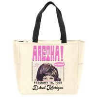 Aretha Franklin DETROIT Zip Tote Bag