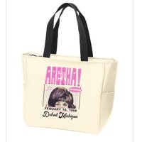 Aretha Franklin DETROIT Zip Tote Bag