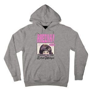 Aretha Franklin DETROIT Tall Hoodie