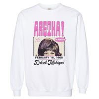 Aretha Franklin DETROIT Garment-Dyed Sweatshirt