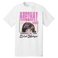 Aretha Franklin DETROIT Tall T-Shirt