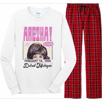 Aretha Franklin DETROIT Long Sleeve Pajama Set