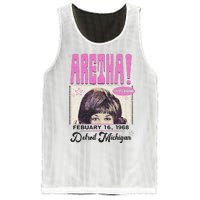 Aretha Franklin DETROIT Mesh Reversible Basketball Jersey Tank