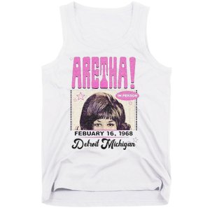 Aretha Franklin DETROIT Tank Top