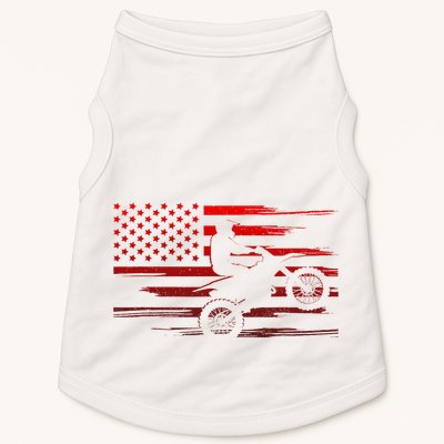 American Flag Dirt Bike Apparel Dirt Bike Motocross Doggie Tank