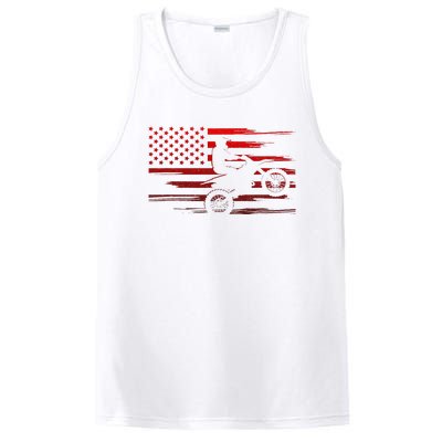 American Flag Dirt Bike Apparel Dirt Bike Motocross PosiCharge Competitor Tank