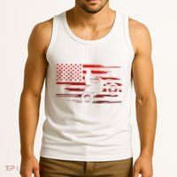American Flag Dirt Bike Apparel Dirt Bike Motocross Tank Top