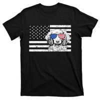 American Flag Dachshund Weiner Dog Us Patriotic Gift T-Shirt