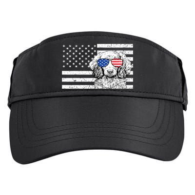 American Flag Dachshund Weiner Dog Us Patriotic Gift Adult Drive Performance Visor