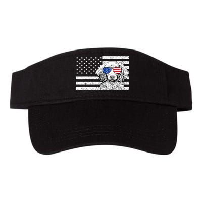 American Flag Dachshund Weiner Dog Us Patriotic Gift Visor