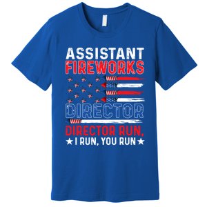 Assistant Fireworks Director Usa Independence Day July 4th Meaningful Gift Premium T-Shirt