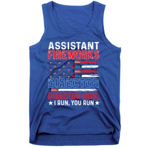 Assistant Fireworks Director Usa Independence Day July 4th Meaningful Gift Tank Top