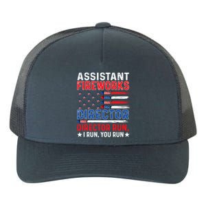 Assistant Fireworks Director Usa Independence Day July 4th Meaningful Gift Yupoong Adult 5-Panel Trucker Hat