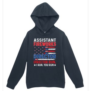 Assistant Fireworks Director Usa Independence Day July 4th Meaningful Gift Urban Pullover Hoodie