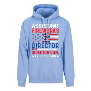 Assistant Fireworks Director Usa Independence Day July 4th Meaningful Gift Unisex Surf Hoodie