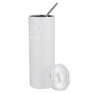 Another Fine Day Ruined By Responsibility Funny Stainless Steel Tumbler