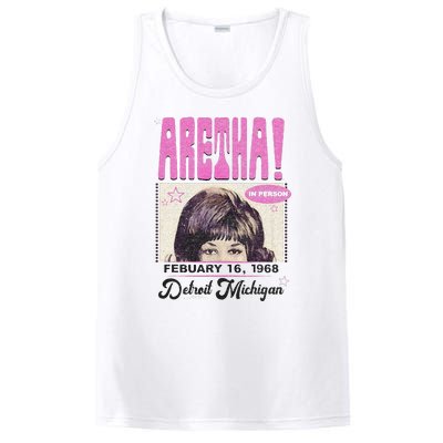 Aretha Franklin DETROIT PosiCharge Competitor Tank