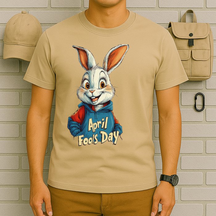April Fools Day Rabbit Fun design for Pranksters T-Shirt