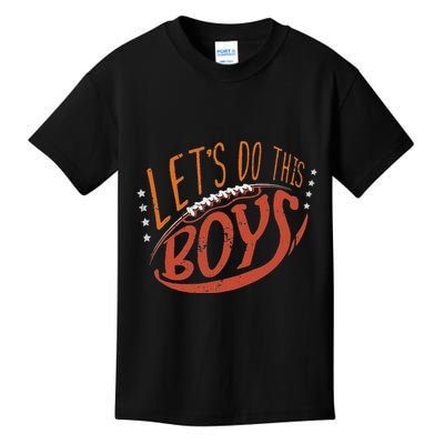 American Football Dad Mom American Football Lover Kids T-Shirt
