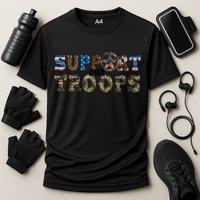 Armed Forces Day Support Our Troops Army Veteran Day Performance Shirt