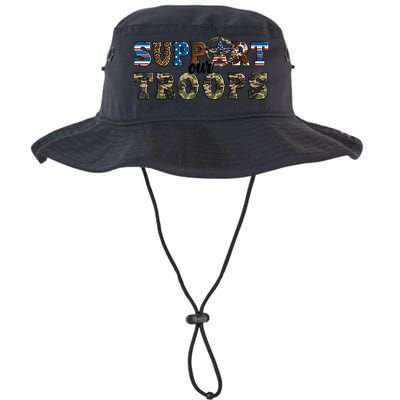 Armed Forces Day Support Our Troops Army Veteran Day Bucket Hat