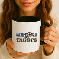Armed Forces Day Support Our Troops Army Veteran Day Mug