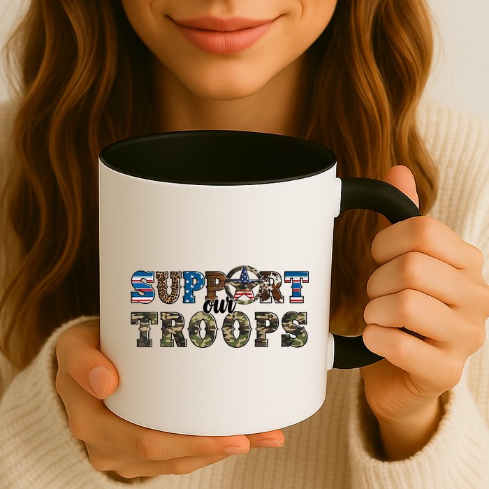 Armed Forces Day Support Our Troops Army Veteran Day Mug