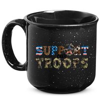 Armed Forces Day Support Our Troops Army Veteran Day 15oz Campfire Ceramic Mug