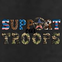 Armed Forces Day Support Our Troops Army Veteran Day 25L Jumbo Tote