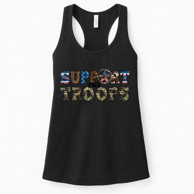 Armed Forces Day Support Our Troops Army Veteran Day Womens Tank Top