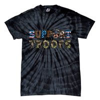 Armed Forces Day Support Our Troops Army Veteran Day Tie-Dye T-Shirt