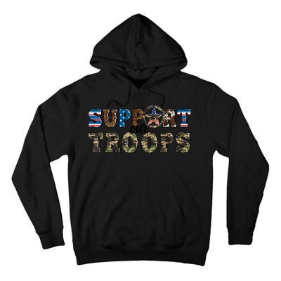 Armed Forces Day Support Our Troops Army Veteran Day Tall Hoodie