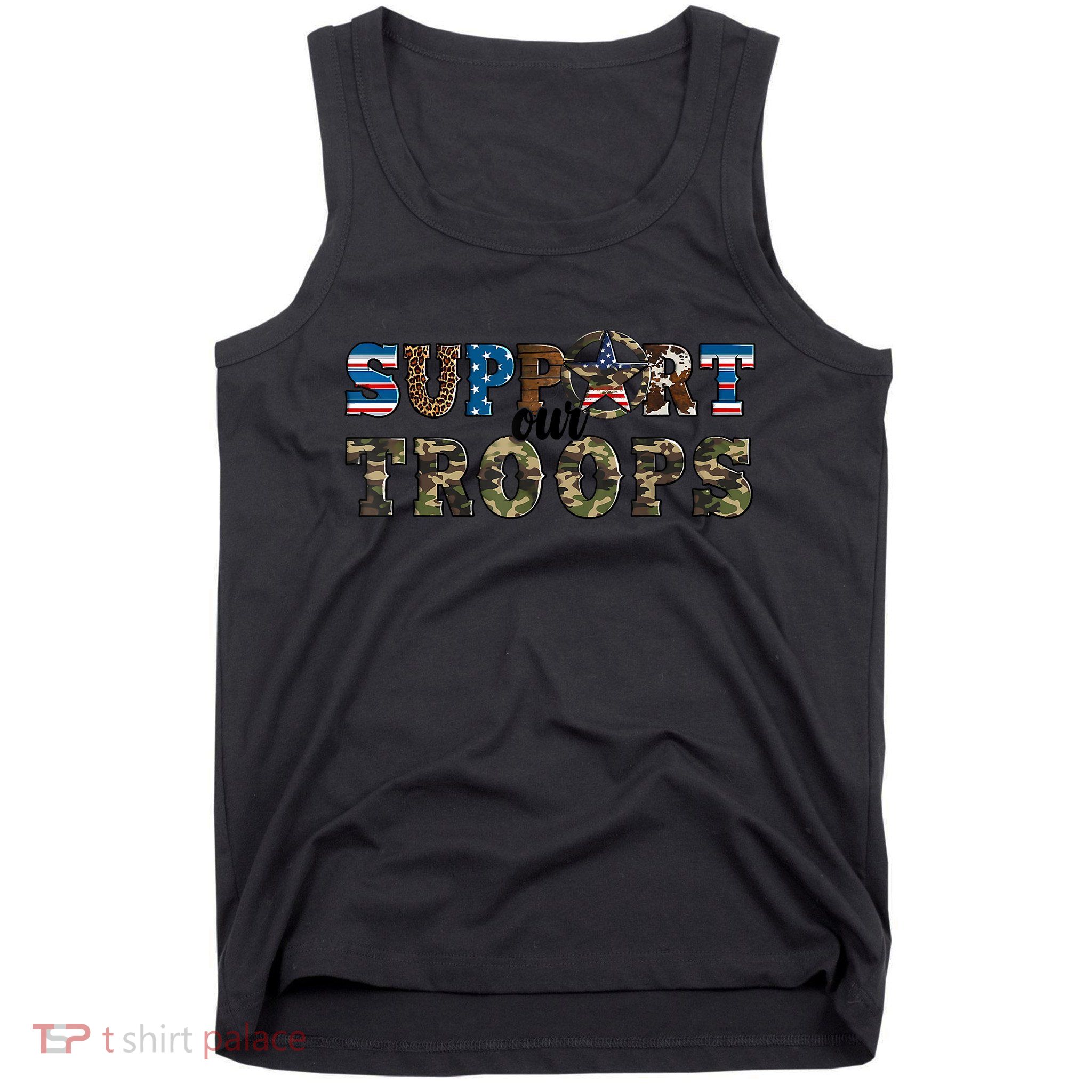 Armed Forces Day Support Our Troops Army Veteran Day Tank Top