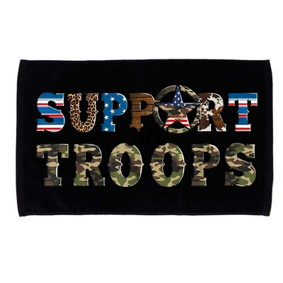 Armed Forces Day Support Our Troops Army Veteran Day Microfiber Hand Towel