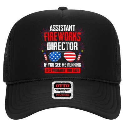 Assistant Fireworks Director If You See Assistant Firework Trucker Hat